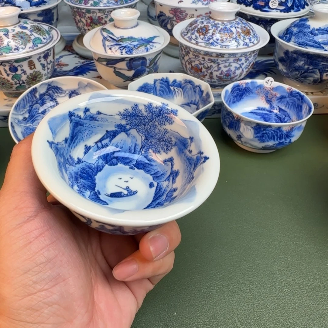 纯手工纯手绘茶具45