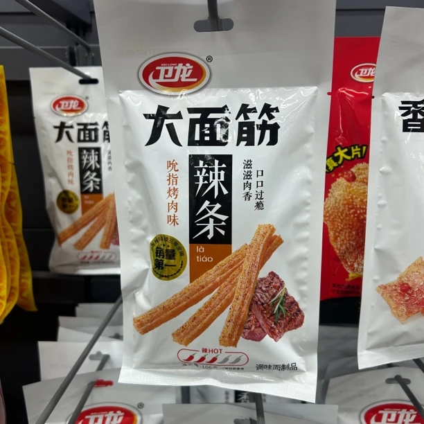 卫龙大面筋吮指烤肉味106g