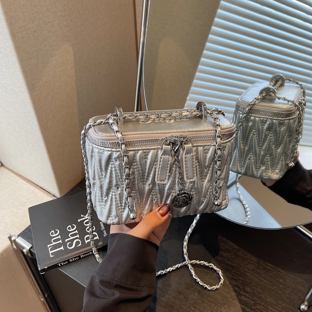 手机袋方盒子包镶嵌防盗斜挎文艺风斜挎包流苏城市游牧风时尚