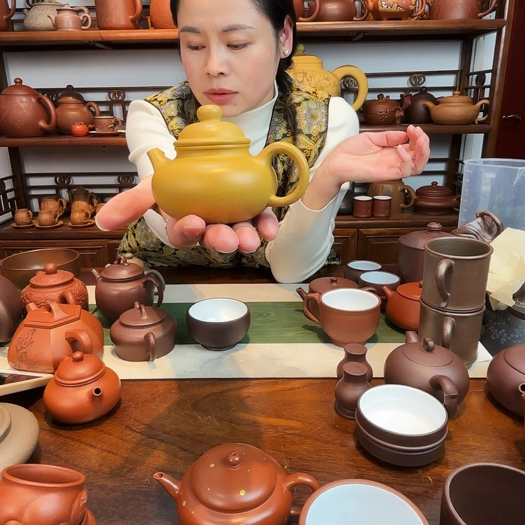 紫砂茶杯容天紫砂原矿