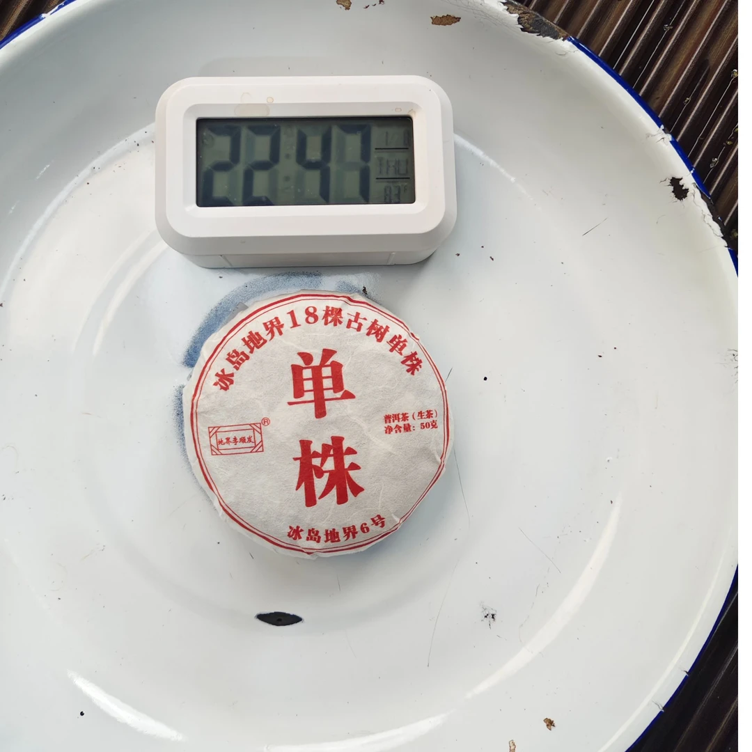 【1859号】2025年冰岛地界18颗古树单株混采春生茶50克拆封不退