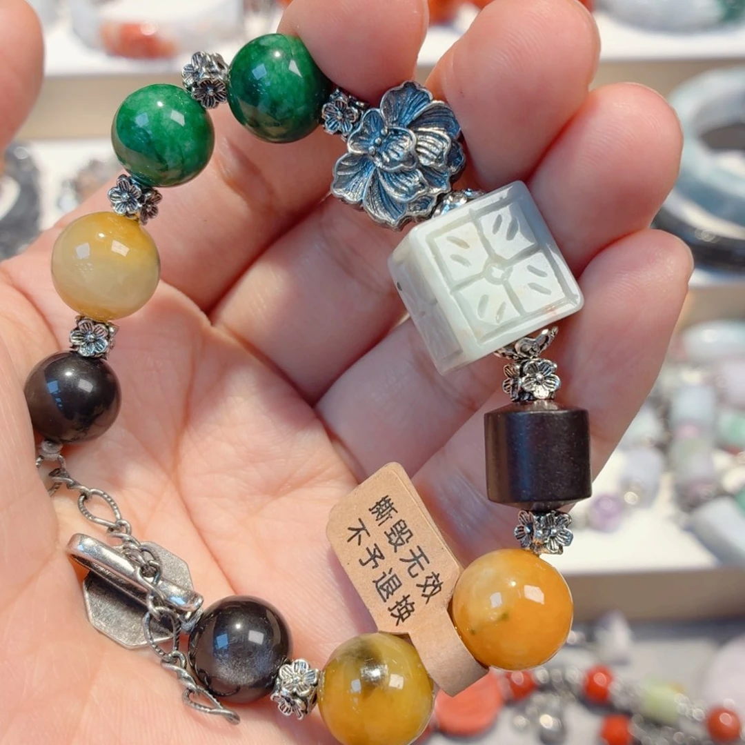 未镶嵌手串翡翠福利