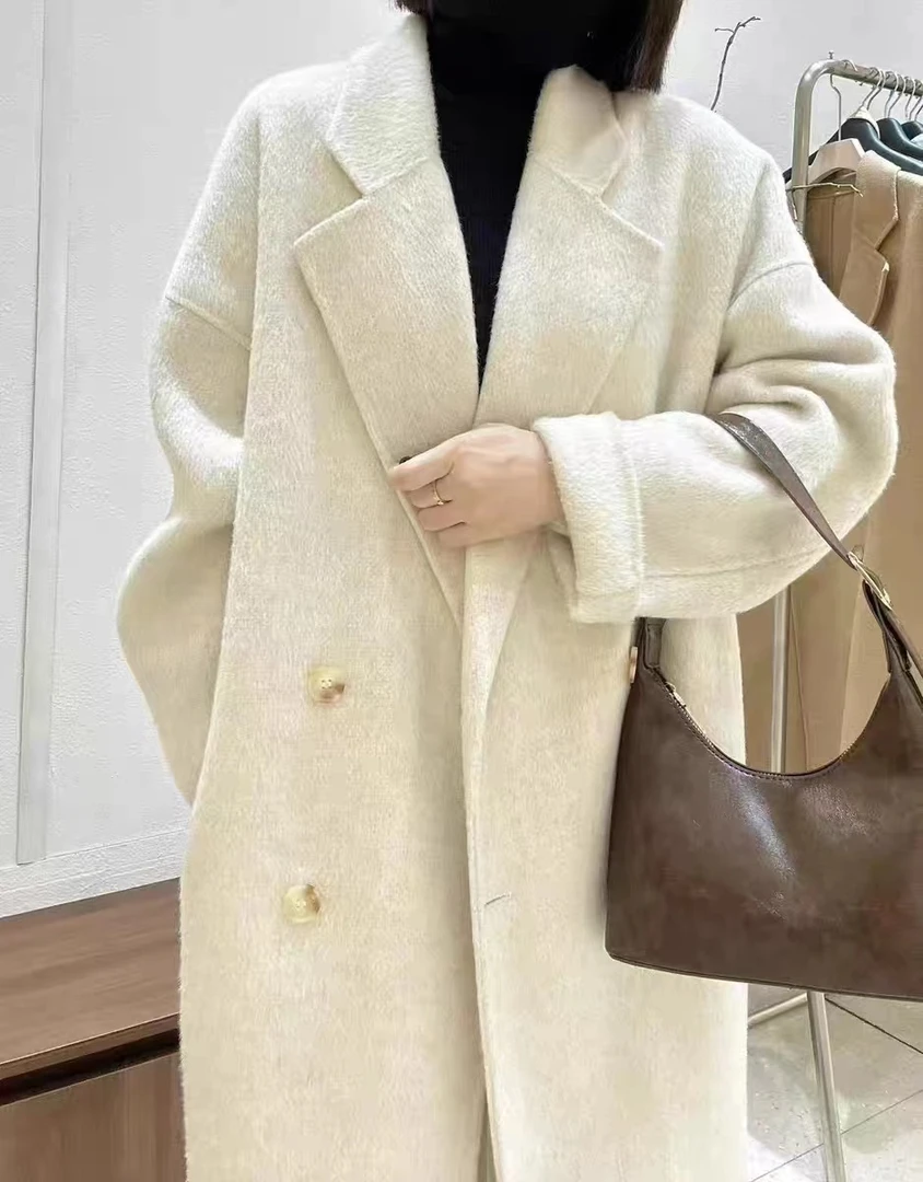 901-1000高端气质双面毛呢大衣