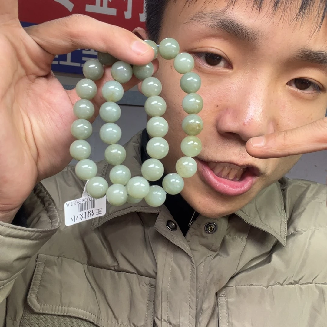 和田玉手链未镶嵌多样性拍一发一新疆且末卡12货头