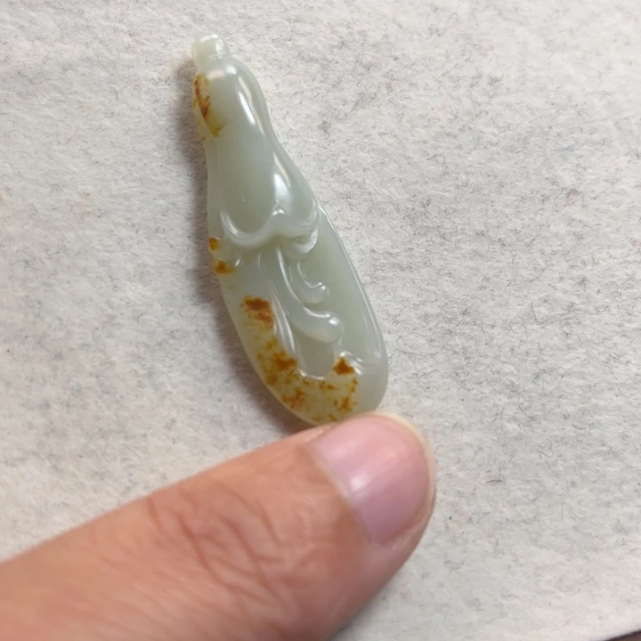 和田玉未镶嵌颈饰24