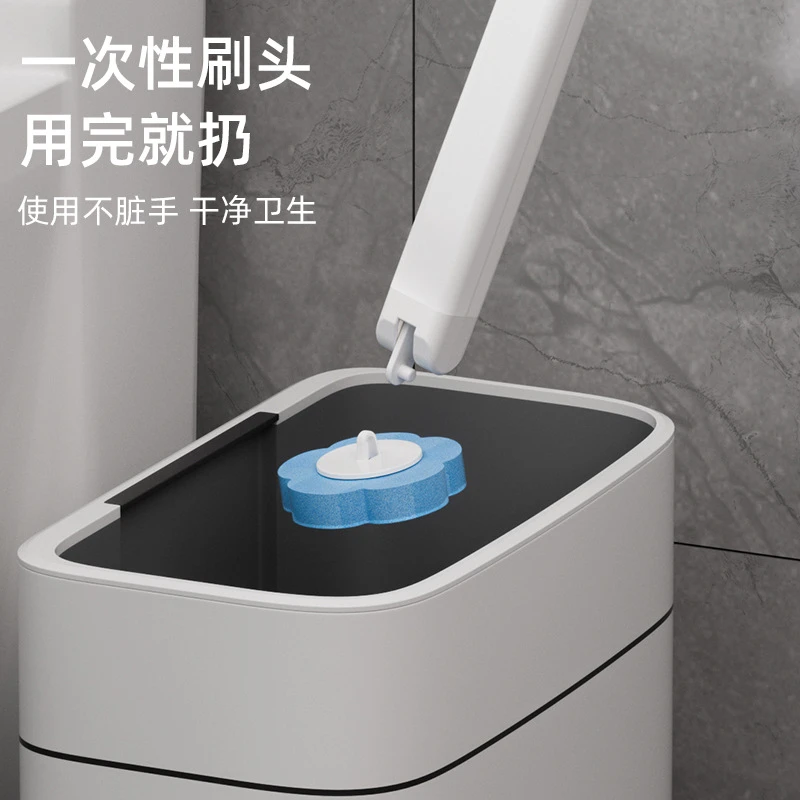 【新人补贴】自带清洁液通用可抛马桶刷头 一次性马桶刷替换头卫生