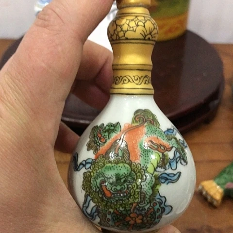 【闪购商品】瓶陶瓷陶瓷艺术瓷器陶瓷艺术手工手绘瓶壶