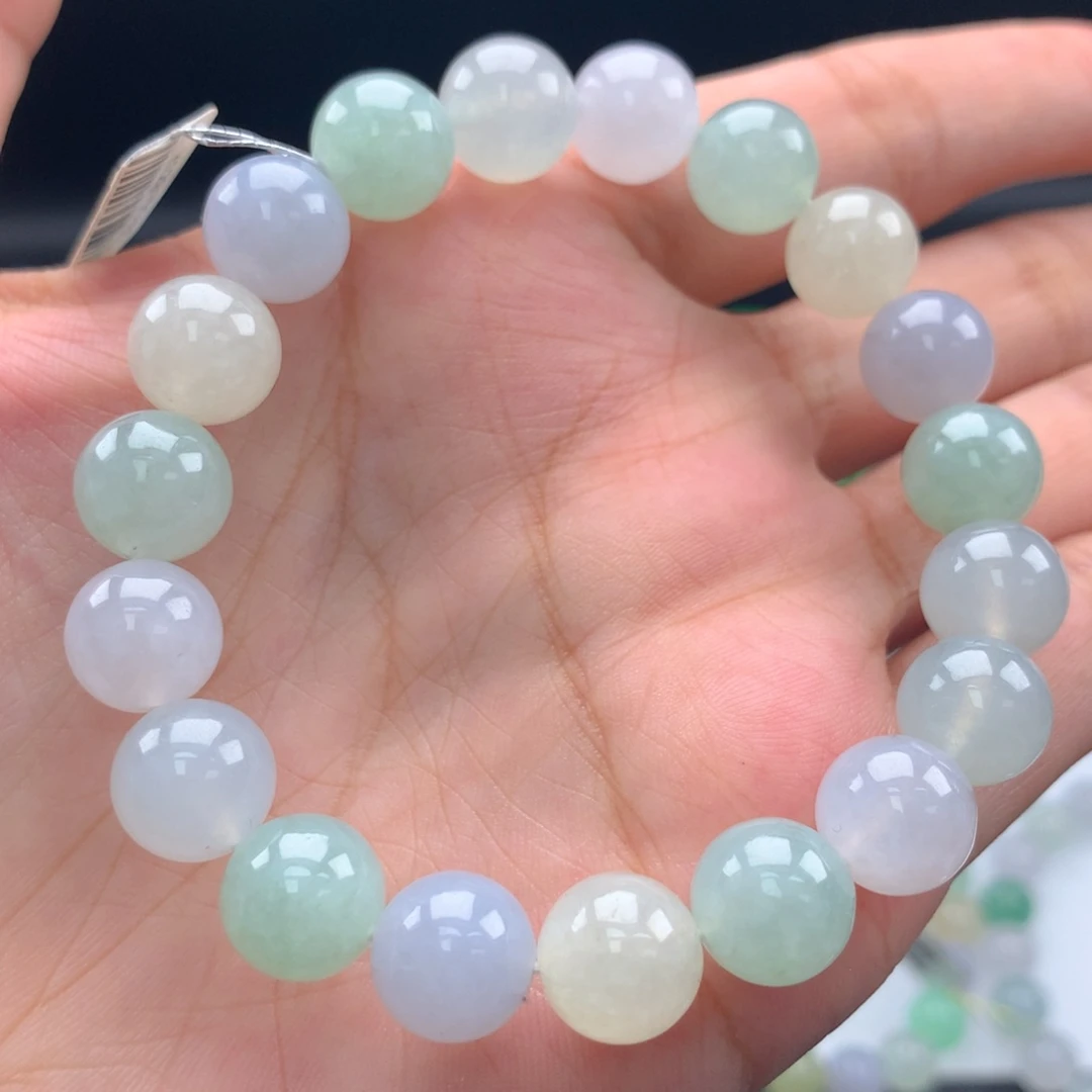 翡翠未镶嵌毛衣链