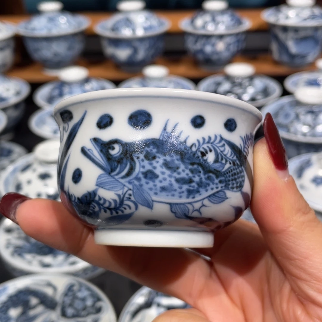 景德镇陶瓷手工手绘