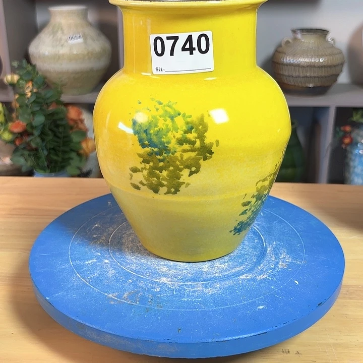 摆件高24口11 摆件。0740。有孔
