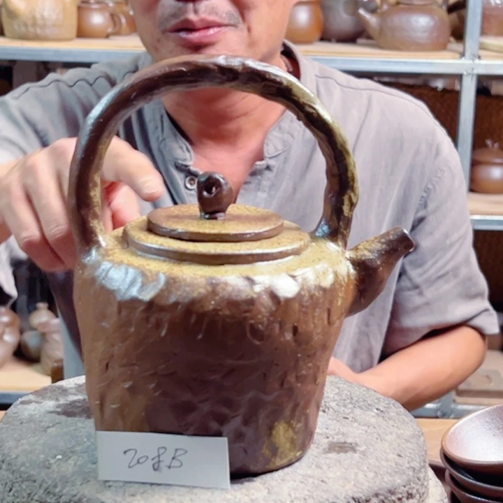 雷州龙窑煮水壶-208b-700cc