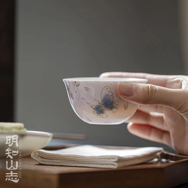 明知山志-杏粉-花丛小蝶-怀思主人杯