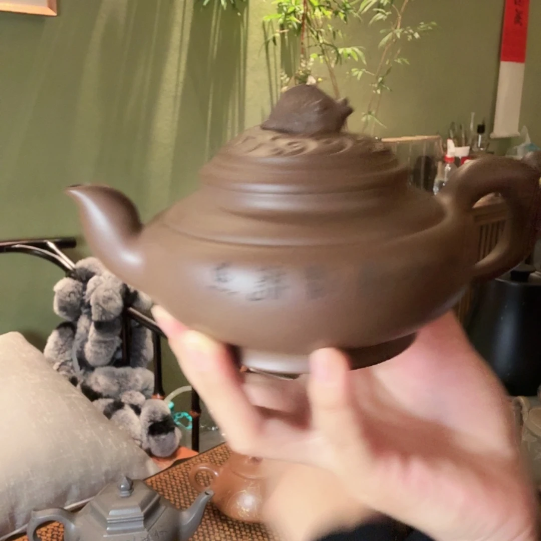 o***y茶壶紫砂如鱼得水四方高雅