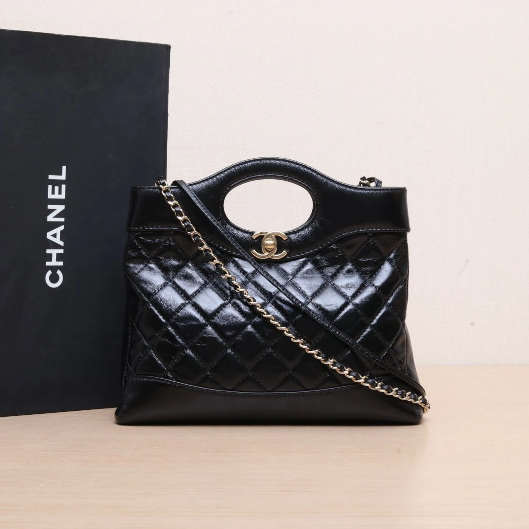 99新 Chanel/香奈儿 【念念特价】 31Bag Mini 22cm 黑色包
