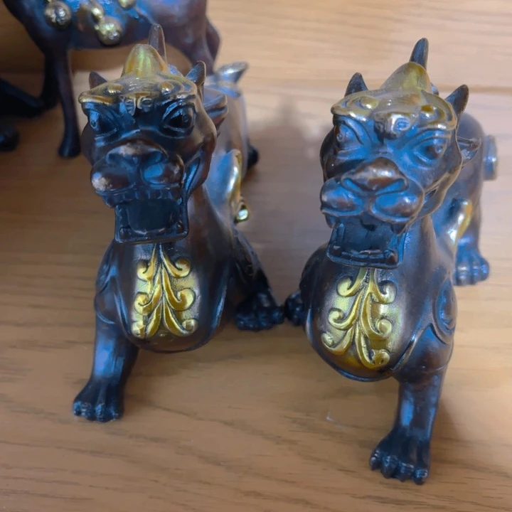 铜器摆件收收藏藏