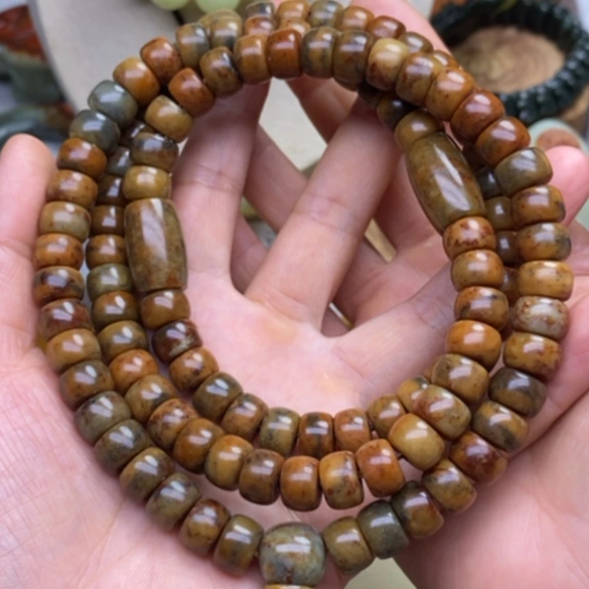 【闪购商品】未镶嵌手链岫岩河磨玉（透闪石质玉）风****6
