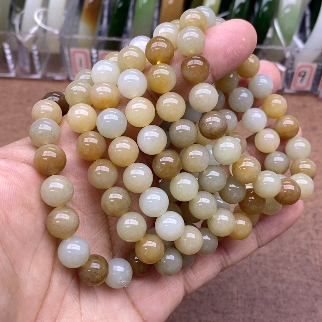 手串未镶嵌和田玉卡10