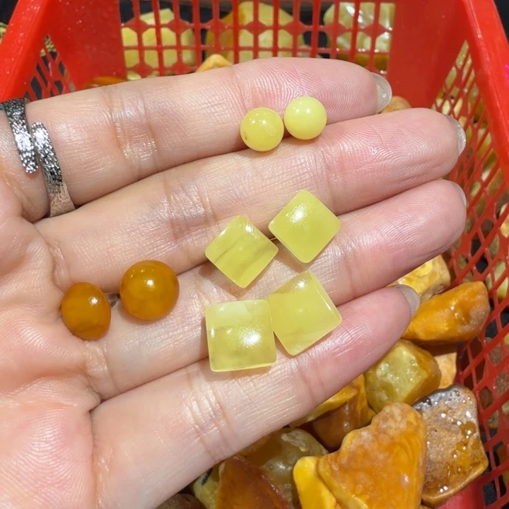 定制琥珀未镶嵌蜜蜡