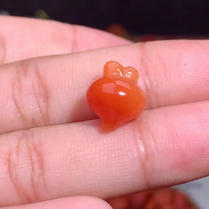 南红玛瑙未镶嵌南红萝卜