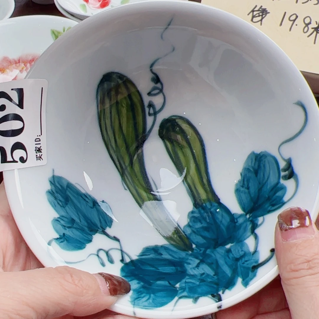 景德镇陶瓷手工手绘制作