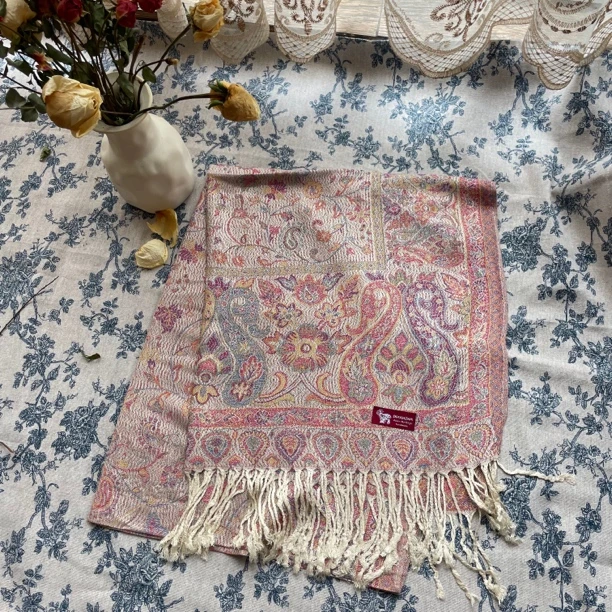 Nepal手工羊绒披肩