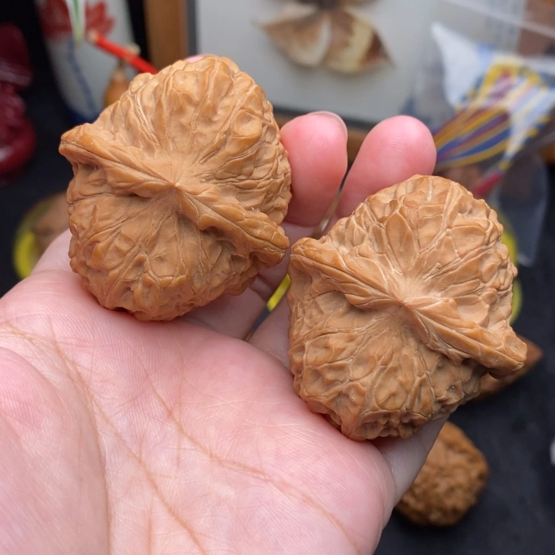 把件文玩核桃44南瓜墩