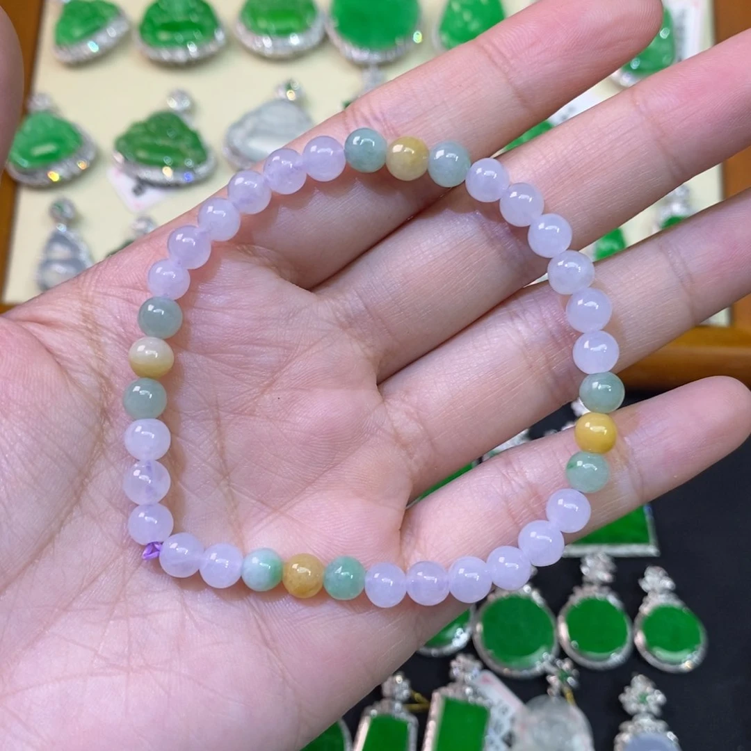 翡翠手串未镶嵌手串