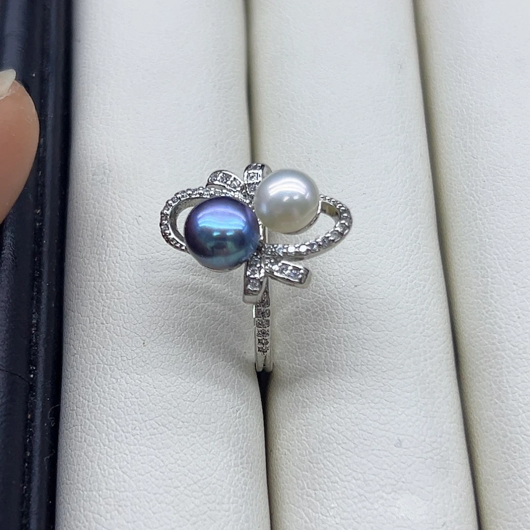 淡水珍珠戒指未镶嵌29