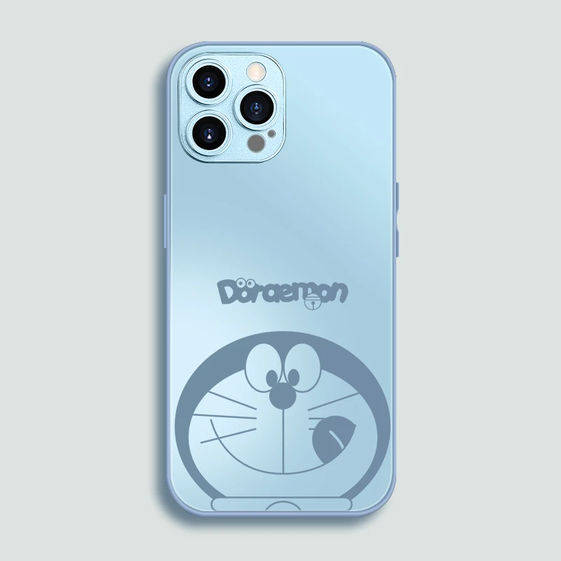 【适用苹果/华为/荣耀/OPPO/VIVO/小米】卡通叮当猫时尚磨砂手机壳