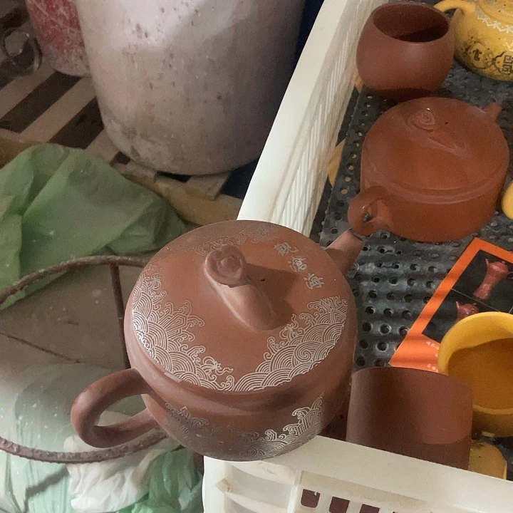 紫砂茶壶茶壶汉瓦111