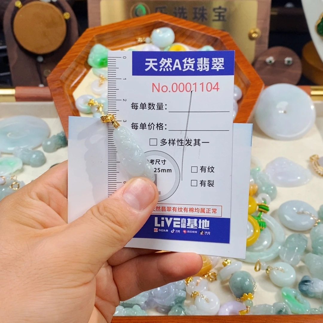 颈饰未镶嵌翡翠1104