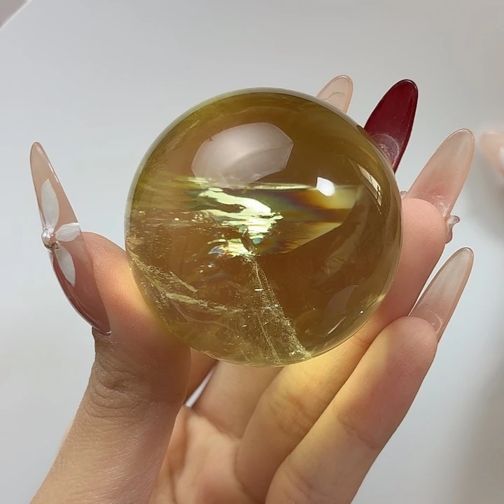 海***潮珠宝半成品水晶未镶嵌46.8mm