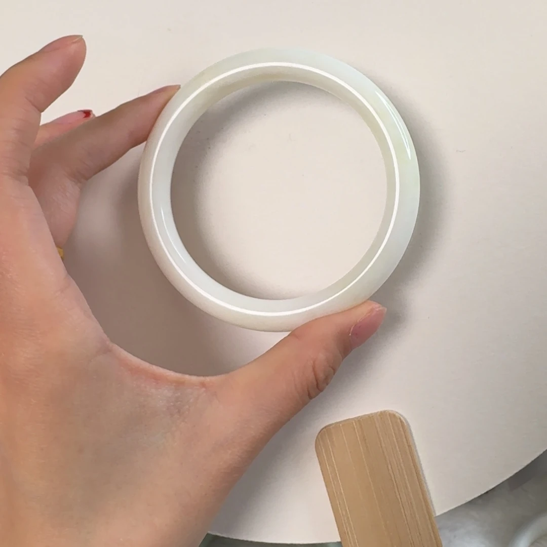 蓝田玉（蛇纹石化大理石玉）手镯未镶嵌ʚ****