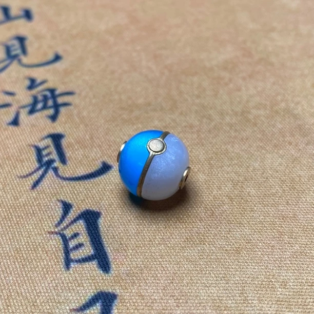 【艺笙】12M双色汉堡珠配珠DIY配饰