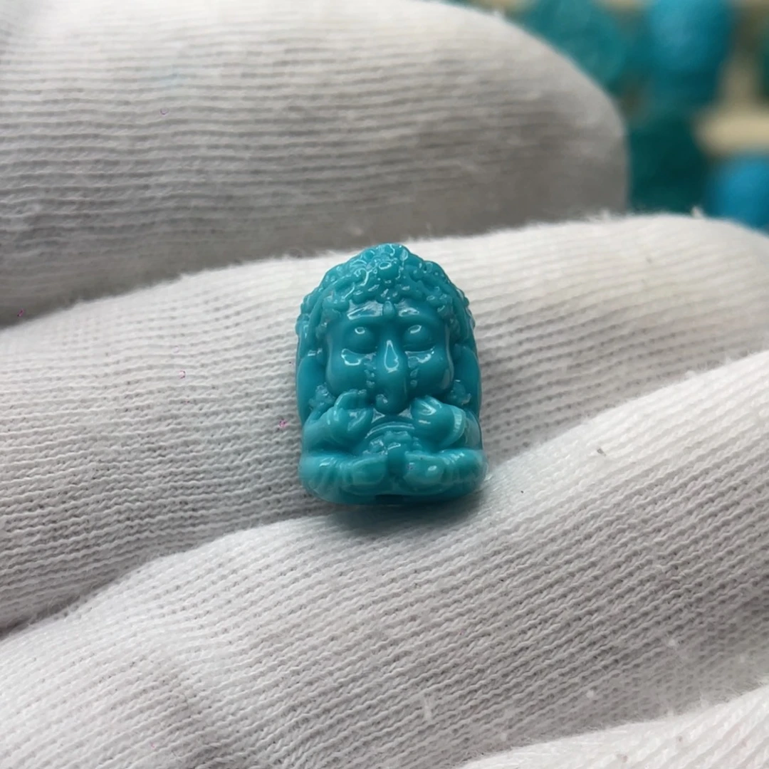 绿松石未镶嵌颈饰卡10.6-14-9