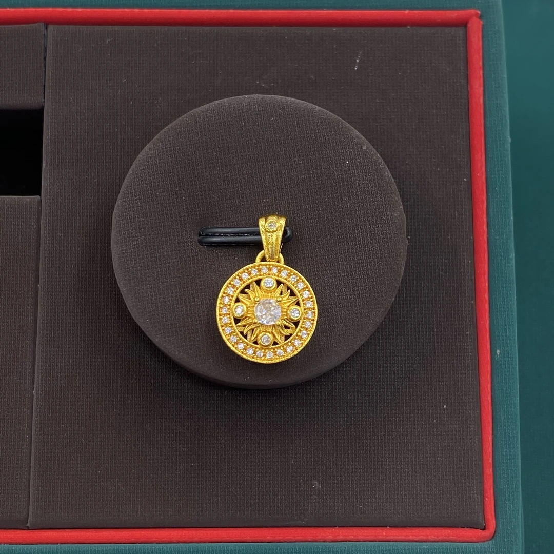 点钻小罗盘太阳罗盘吊坠A258