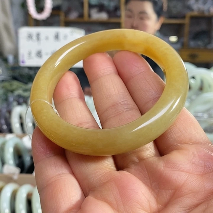 和田玉未镶嵌手镯59