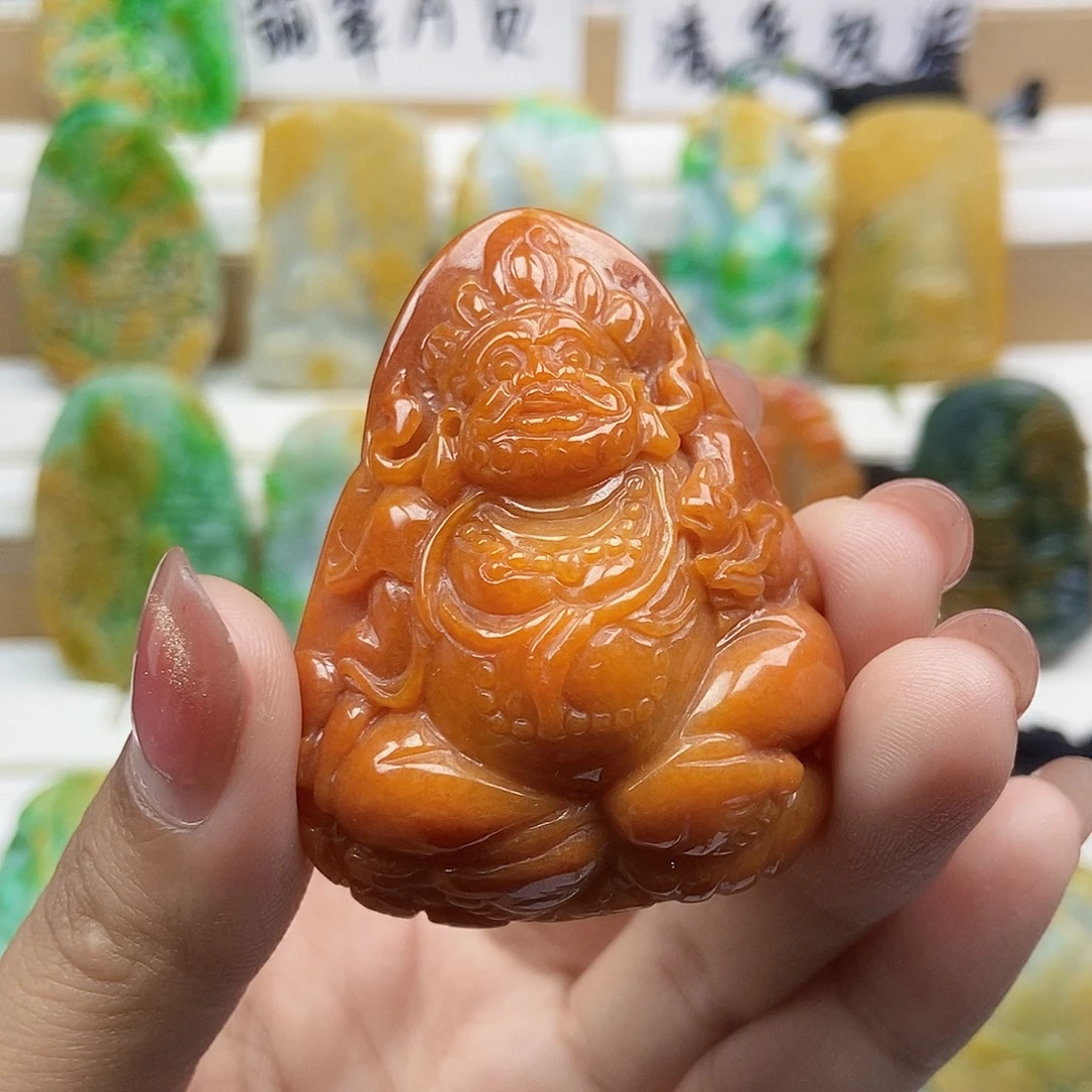 翡翠未镶嵌颈饰天然翡翠Ａ货