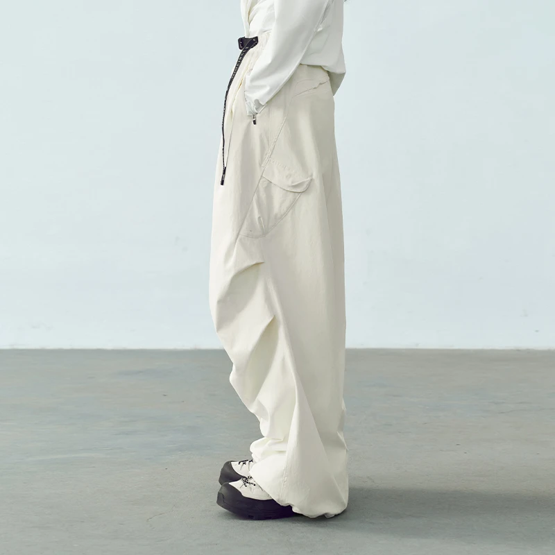 半圆女装[运动]2025春新轻户外感降落伞裤子女高级感解构15613042