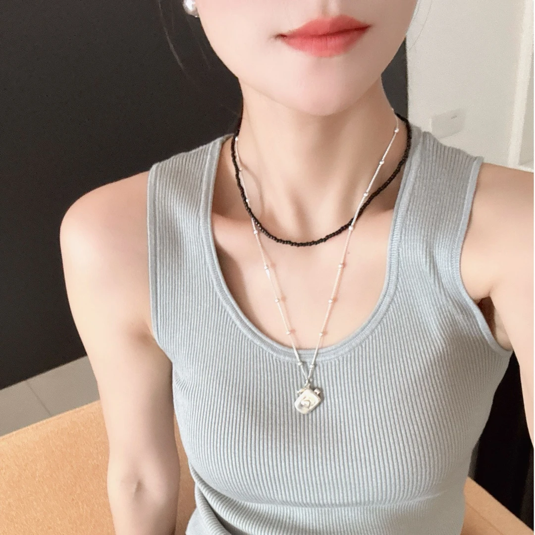 【丽姐女装】再生纤维素工字背心｜亲肤透气服帖遮副乳百搭背心M0380