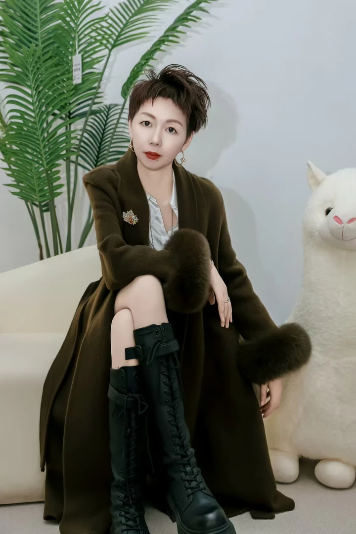【2小个子专属老板娘推荐】8619家双面羊毛羊驼加厚大衣外套高贵毛