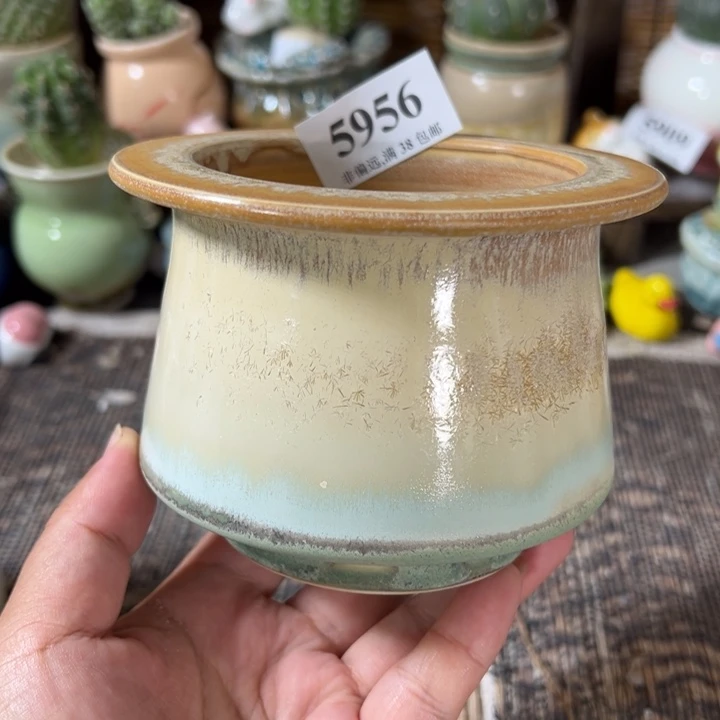 口8 手工花盆满30包邮