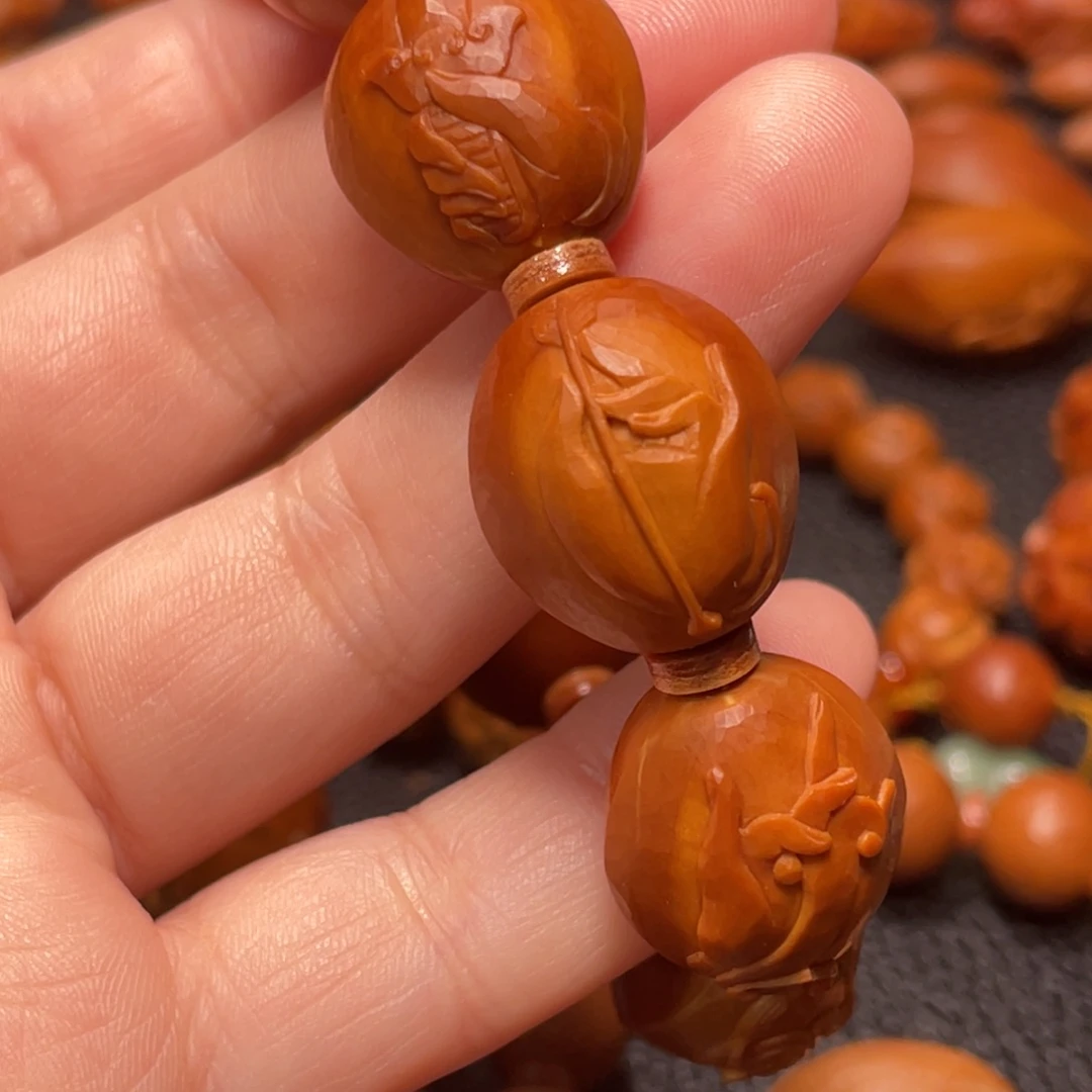 手串/手链橄榄核1.7铁核纯刀铲观音佛手