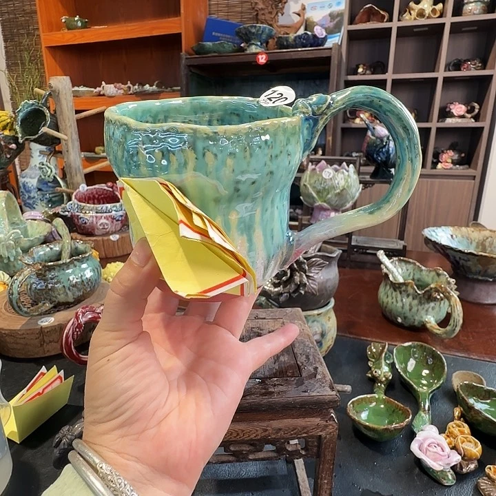 纯手工咖啡杯盘碗