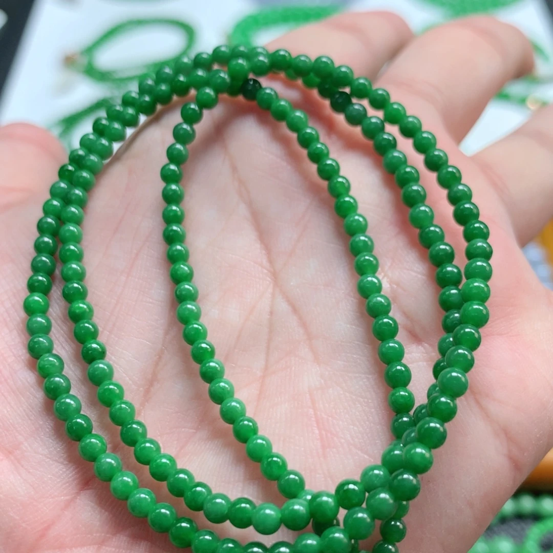 翡翠未镶嵌手链翡翠