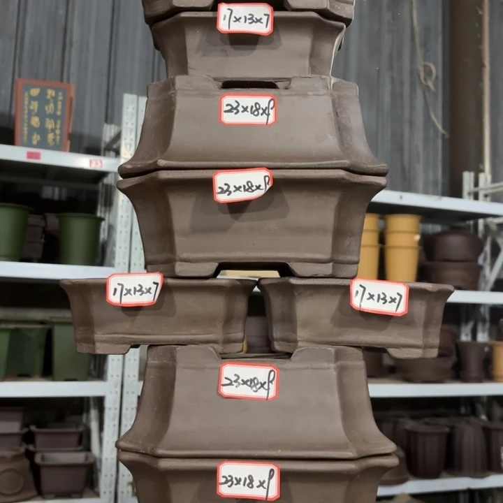 紫砂花盆100-10。