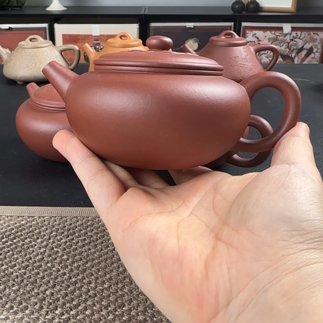 紫砂茶壶微瑕祥云