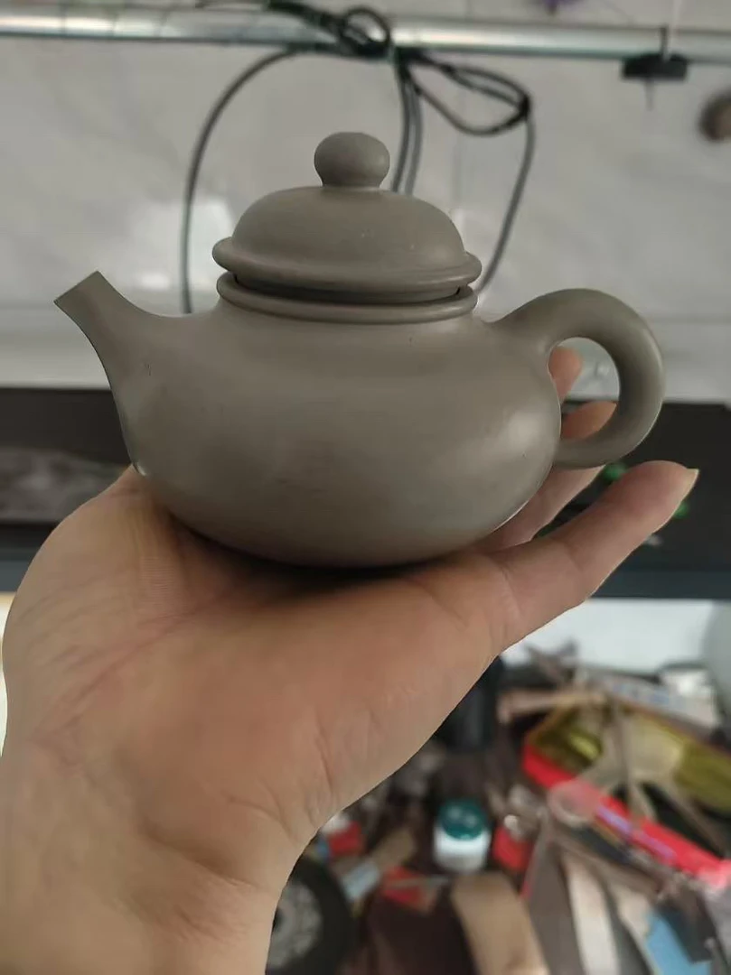 当代 预售陈小平容天本绿160cc 宜兴黄龙山原矿紫砂茶壶
