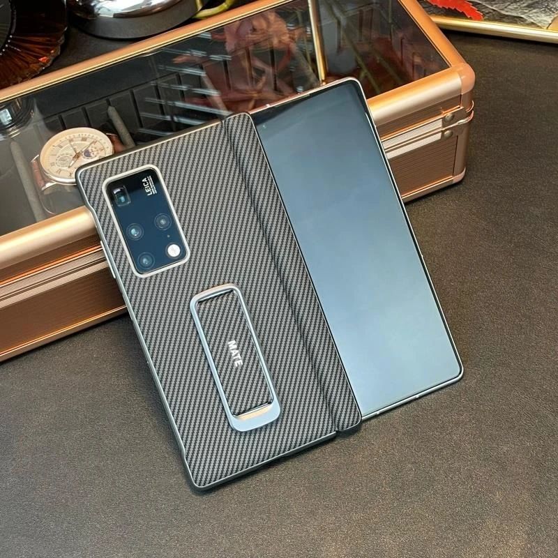 适用华为matex2手机壳新款MateX2典藏版折叠屏保护套素皮防摔时尚