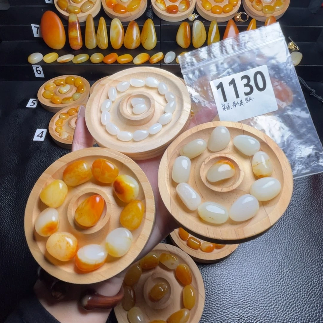 质***泵未镶嵌手串和田玉